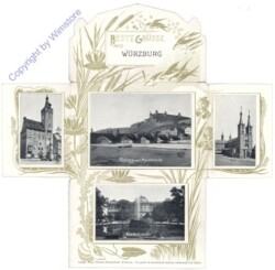 ak174168 Würzburg, Multiansicht