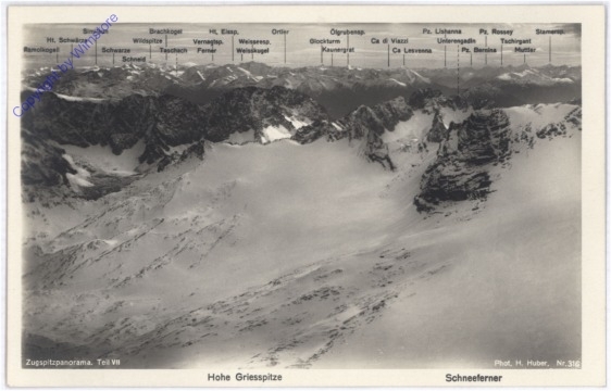 Zugspitze, Panorama