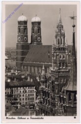 München, Rathaus und Frauenkirche