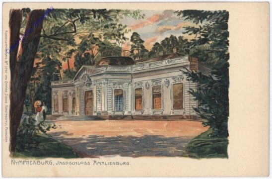 München, Nymphenburg, Jagdschloss Amalienburg