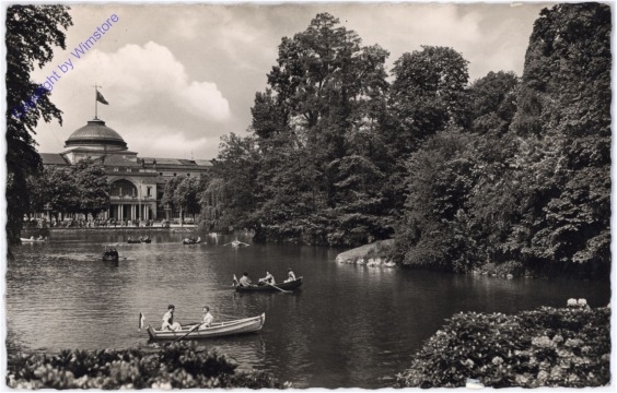 Wiesbaden, Kurhaus Rückansicht