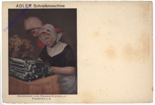 Frankfurt am Main, Adler-Schreibmaschine