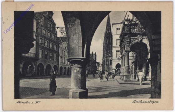 Münster, Rathausbogen
