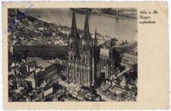 Köln, Fliegeraufnahme