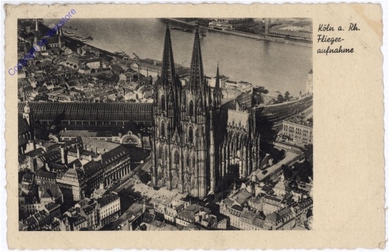 Köln, Fliegeraufnahme