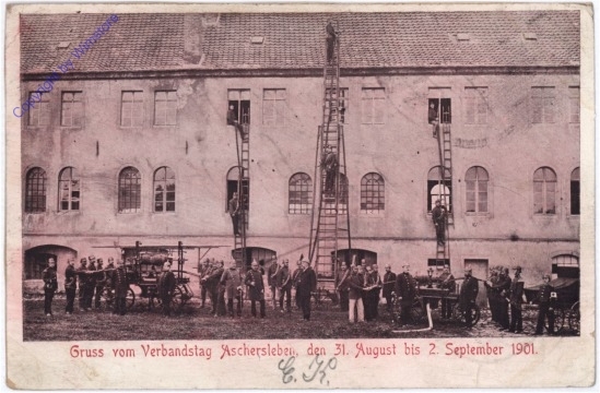 Aschersleben, Gruss vom Verbandstag