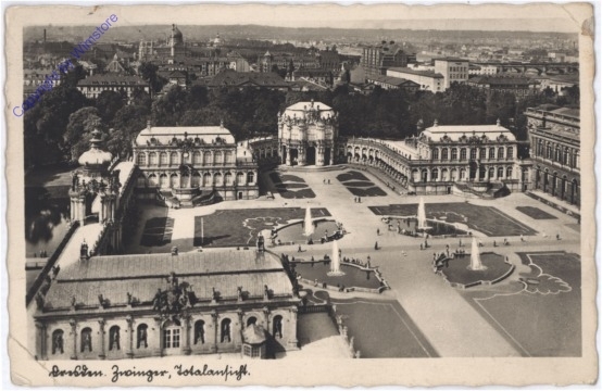 Dresden, Zwinger, Totalansicht