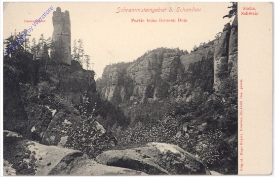 Sächs. Schweiz, Schrammsteingebiet b. Schandau