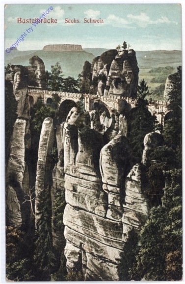 Sächs. Schweiz, Basteibrücke