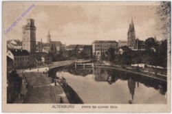 ak174466 Altenburg, Partie am kleinen Teich