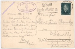 Weimar, Schillers Arbeits- und Sterbezimmer
