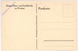 Weimar, Haupt-Pfarr- und Stadtkirche