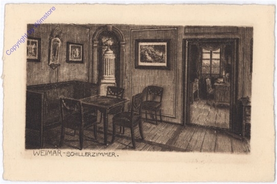Weimar, Schillerzimmer