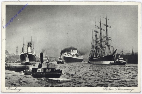 Hafen-Stimmung aus Hamburg