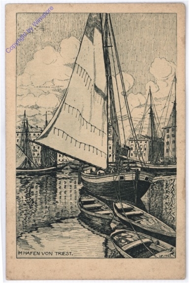 Im Hafen von Triest