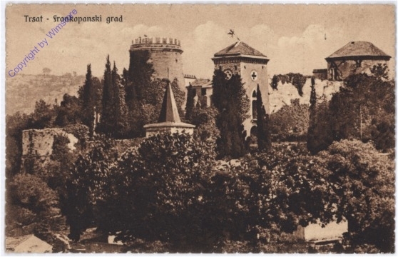 Trsat, Frankopanski grad