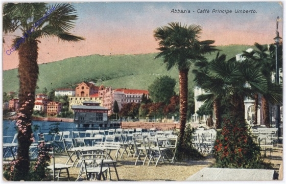 Opatja (Abbazia), Caffe Principe Umberto