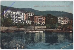 Opatja (Abbazia), Strand-Hotel, Pension Royal, Sanatorium Mahler