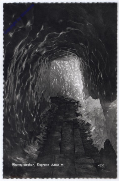 ak174584 Rhonegletscher, Eisgrotte