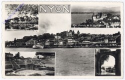 ak174599 Nyon, Multiansicht