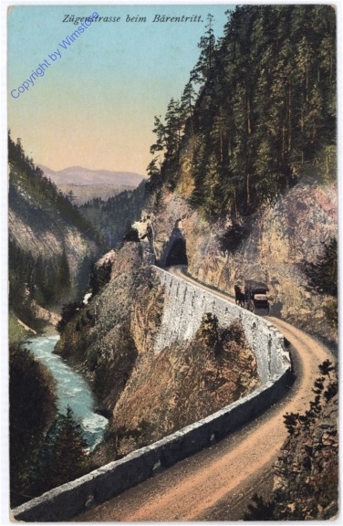 ak174611 Zügenstrasse beim Bärentritt