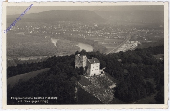 ak174627 Brugg, Schloss Habsburg