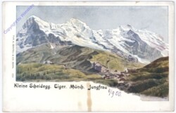 ak174635 Kleine Scheidegg, Eiger, Mönch, Jungfrau