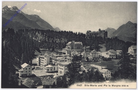 Sils-Maria, und Piz la Margna