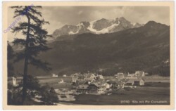 ak174643 Sils, mit Piz Corvatsch