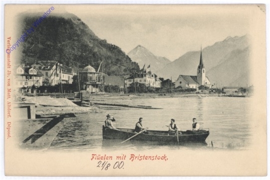 Flüelen, mit Bristenstock