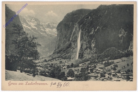 Lauterbrunnen, Gruss aus