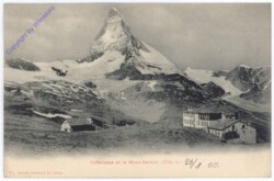 ak174660 Riffelhaus et le Mont Cervin