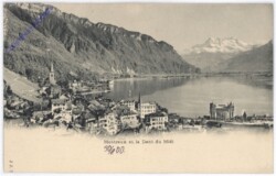 Montreux, et la Dent du Midi