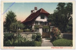 ak174669 Thunersee, Pfarrhaus-Idyll