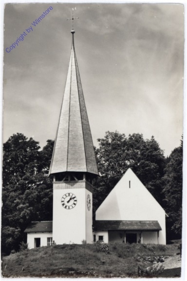 ak174682 Wengen, Kirche