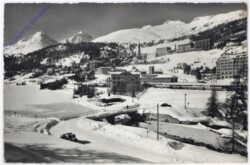 St. Moritz, mit Piz Albana und Piz Julier