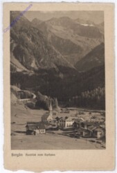 Bergün, Ausblick vom Kurhaus