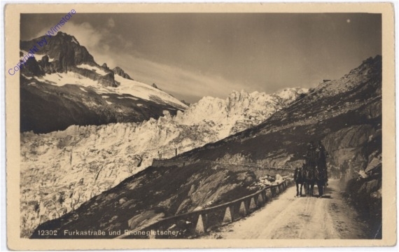 ak174711 Rhonegletscher, Furkastrasse