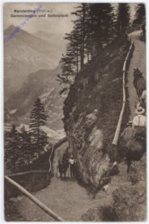 Kandersteg, Gemmiwagen und Sattelpferd