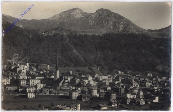 Davos, mit Schiahörner