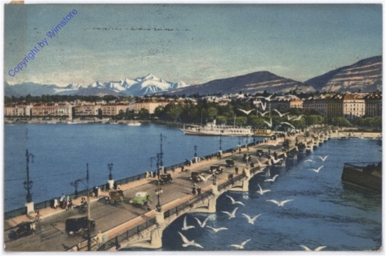 Genf, Pont du Mont Blanc
