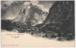 Grindelwald, und Wetterhorn