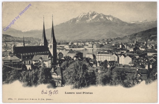 Luzern, und Pilatus