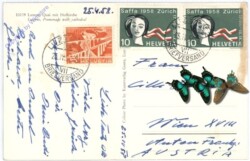 Luzern, Quai mit Hofkirche