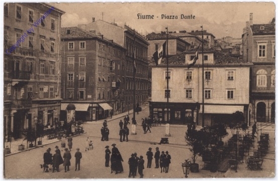 Fiume, Piazza Dante