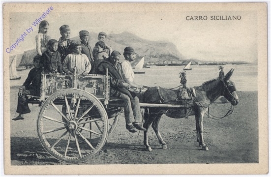 Sizilien, carro siciliano