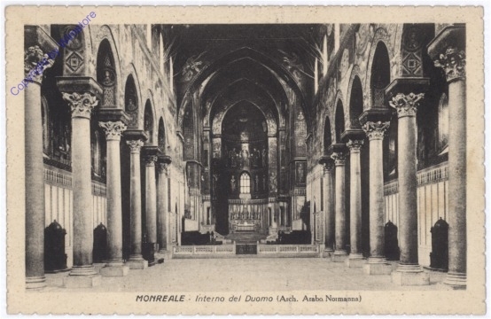 Monreale, Interno del Duomo