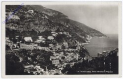 Postiano, dalla strada di Praiano