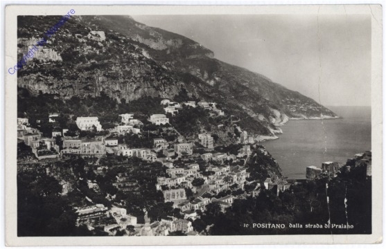 Postiano, dalla strada di Praiano