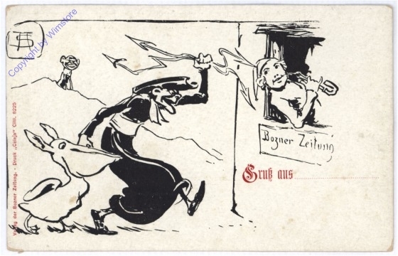 ak174851 Bolzano (Bozen), Bozner Zeitung